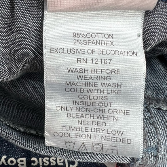 Laurie Felt Classic Boyfriend Loose Fit Tapered Leg Jeans Size 2 Petite Women's - Picture 8 of 8